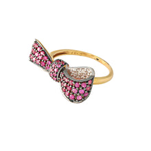 Pink Bow Ring