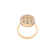 Checkered Elegance Diamond Ring