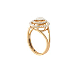 Diamond Cascade Ring